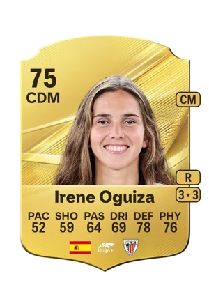 Irene Oguiza - 75 - Rare EA FC 27 card