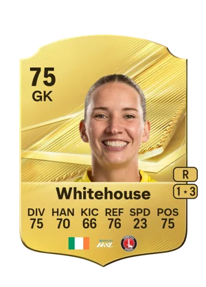 Whitehouse - 75 - Rare EA FC 27 card