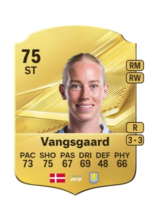 Vangsgaard - 75 - Rare EA FC 27 card