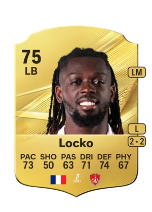 Locko - 75 - Rare EA FC 27 card