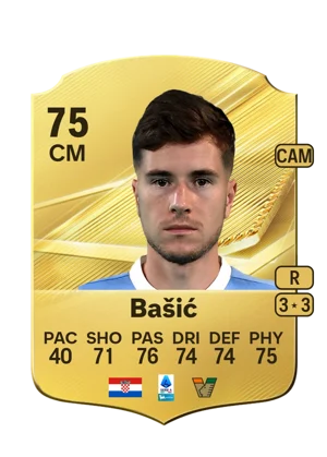 Bašić - 75 - Rare EA FC 27 card