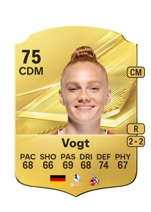 Vogt - 75 - Rare EA FC 27 card
