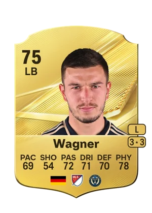 Wagner - 75 - Rare EA FC 27 card