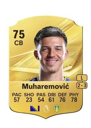 Muharemović - 75 - Rare EA FC 27 card