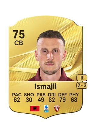 Ismajli - 75 - Rare EA FC 27 card