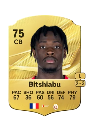 Bitshiabu - 75 - Rare EA FC 27 card