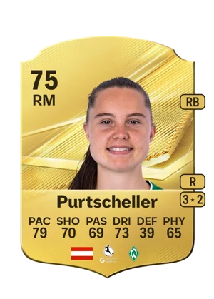 Purtscheller - 75 - Rare EA FC 27 card