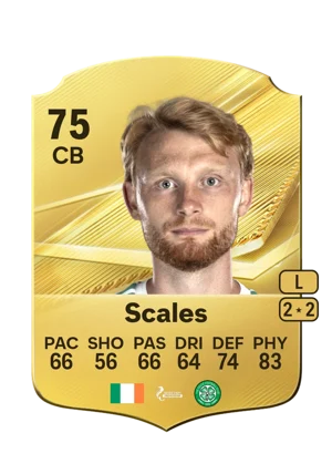 Scales - 75 - Rare EA FC 27 card