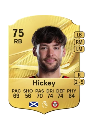 Hickey - 75 - Rare EA FC 27 card