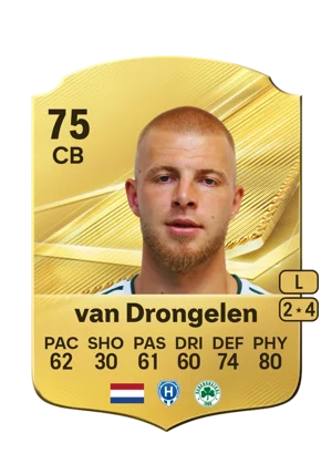 van Drongelen - 75 - Rare EA FC 27 card
