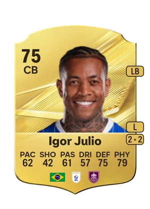 Igor Julio - 75 - Rare EA FC 27 card