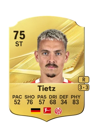 Tietz - 75 - Rare EA FC 27 card