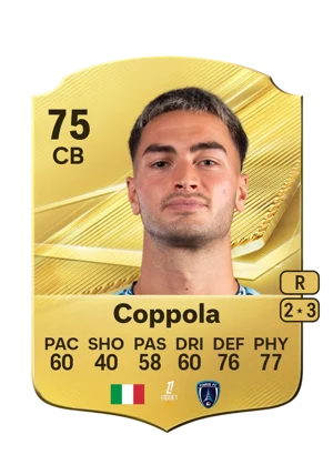 Coppola - 75 - Rare EA FC 27 card
