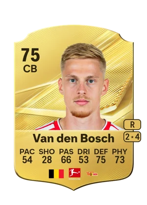 Van den Bosch - 75 - Rare EA FC 27 card