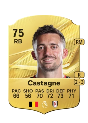 Castagne - 75 - Rare EA FC 27 card