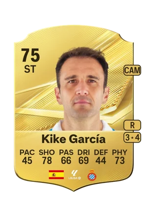 Kike García - 75 - Rare EA FC 27 card