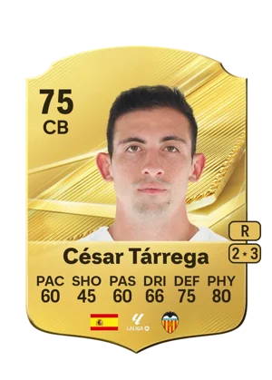 César Tárrega - 75 - Rare EA FC 27 card