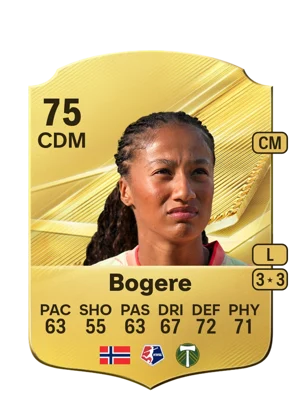 Bogere - 75 - Rare EA FC 27 card