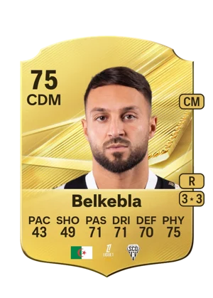 Belkebla - 75 - Rare EA FC 27 card