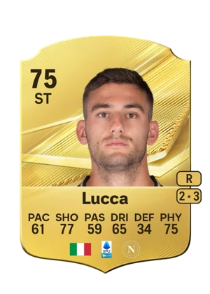 Lucca - 75 - Rare EA FC 27 card