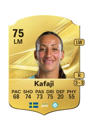 Kafaji - 75 - Rare EA FC 27 card