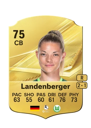 Landenberger - 75 - Rare EA FC 27 card