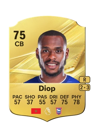Diop - 75 - Rare EA FC 27 card