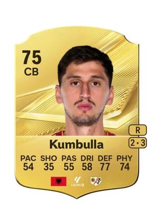 Kumbulla - 75 - Rare EA FC 27 card