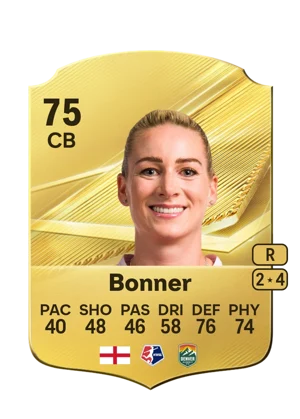 Bonner - 75 - Rare EA FC 27 card