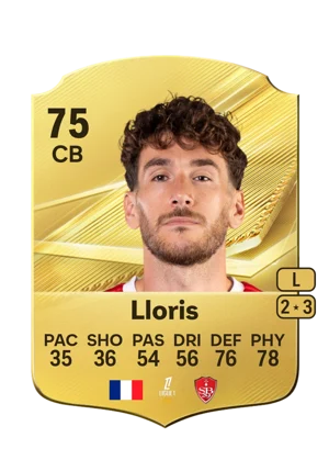 Lloris - 75 - Rare EA FC 27 card