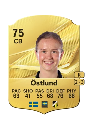 Östlund - 75 - Rare EA FC 27 card
