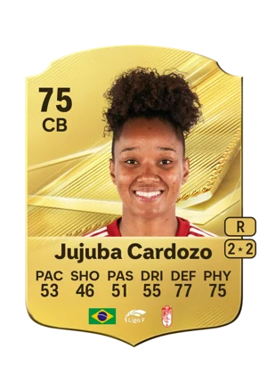 Jujuba Cardozo - 75 - Rare EA FC 27 card