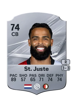 St. Juste - 74 - Rare EA FC 27 card
