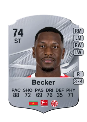 Becker - 74 - Rare EA FC 27 card