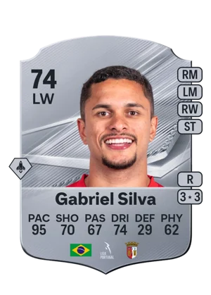 Gabriel Silva - 74 - Rare EA FC 27 card
