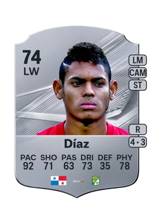 Díaz - 74 - Rare EA FC 27 card