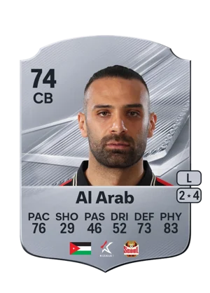 Al Arab - 74 - Rare EA FC 27 card