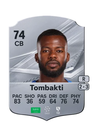 Tombakti - 74 - Rare EA FC 27 card
