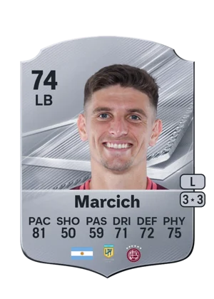 Marcich - 74 - Rare EA FC 27 card