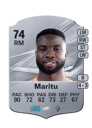 Maritu - 74 - Rare EA FC 27 card