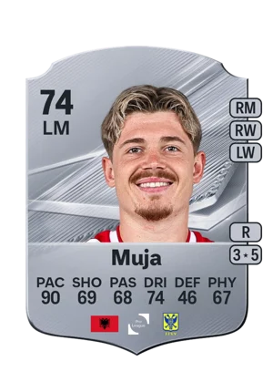Muja - 74 - Rare EA FC 27 card