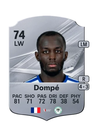 Dompé - 74 - Rare EA FC 27 card