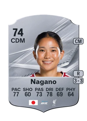 Nagano - 74 - Rare EA FC 27 card