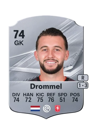 Drommel - 74 - Rare EA FC 27 card