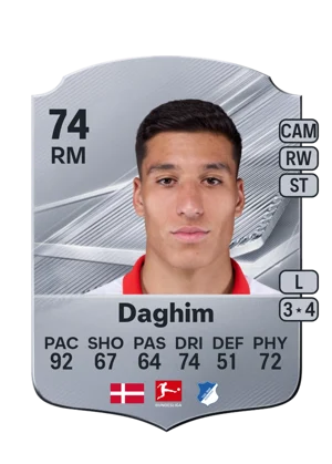 Daghim - 74 - Rare EA FC 27 card