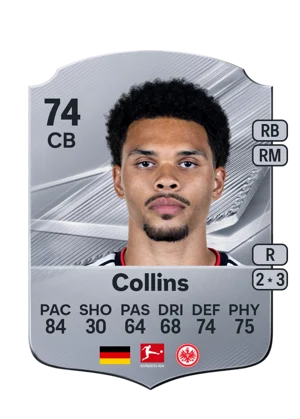 Collins - 74 - Rare EA FC 27 card