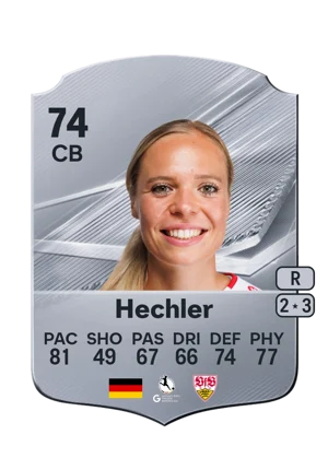 Hechler - 74 - Rare EA FC 27 card