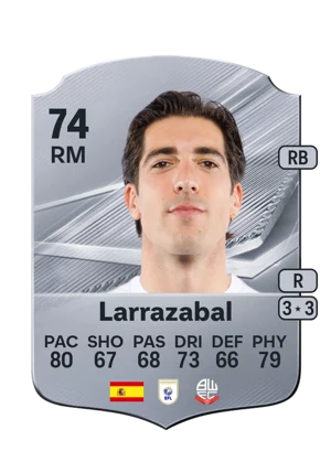 Larrazabal - 74 - Rare EA FC 27 card