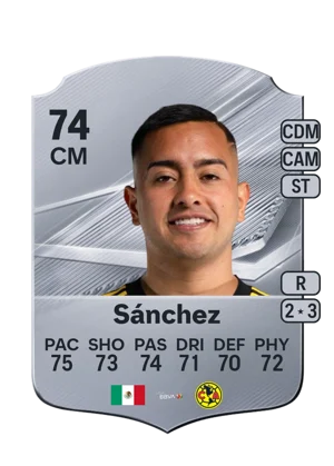 Sánchez - 74 - Rare EA FC 27 card