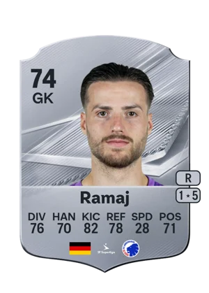 Ramaj - 74 - Rare EA FC 27 card